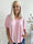 Miracle Flower T-shirt - Bluse i viskose med elastik forneden