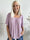 Miracle Flower T-shirt - Bluse i viskose med elastik forneden