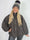 Gemma - Varm og trendy plus size bomber dynejakke