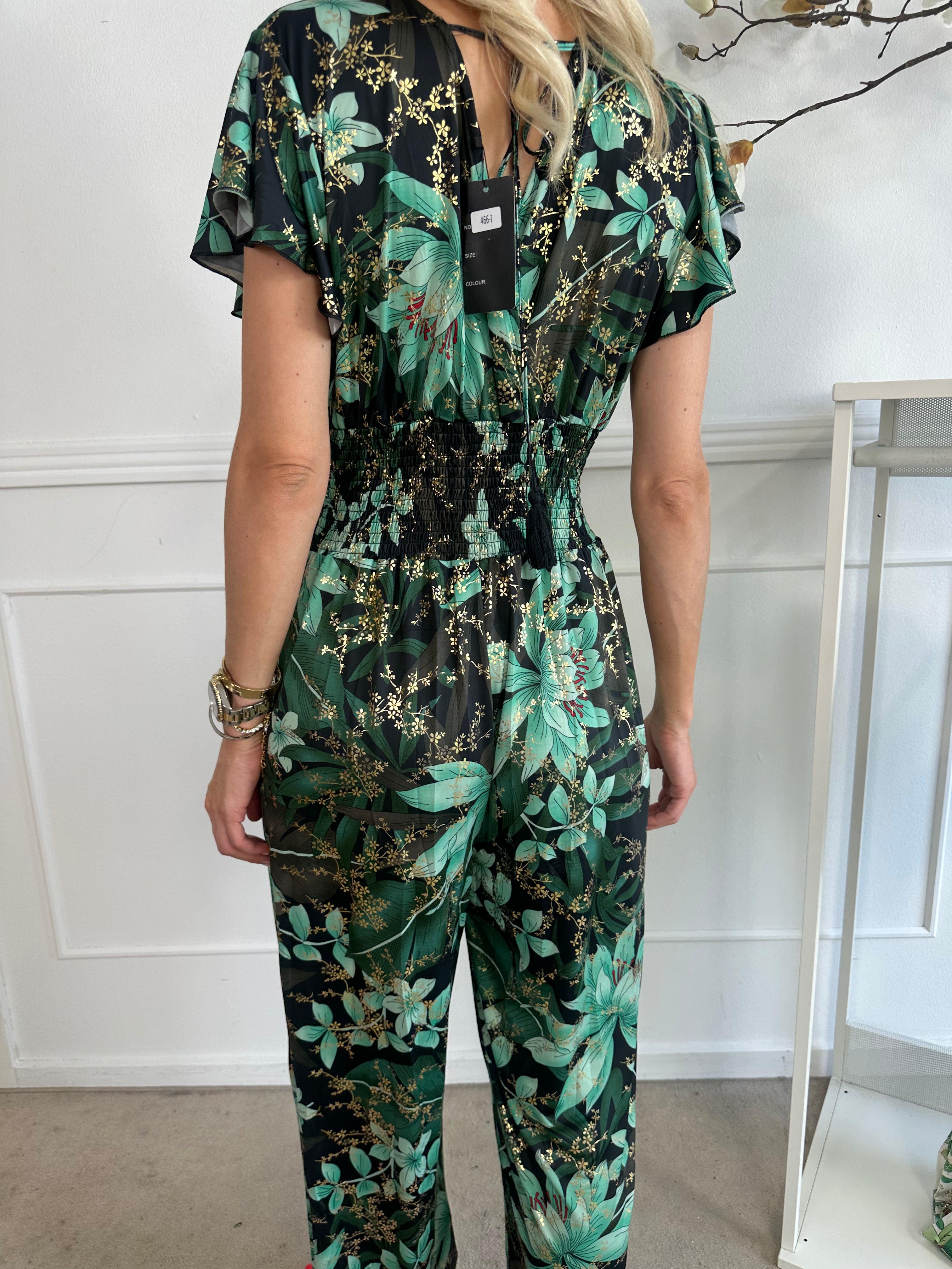 Pams Jumpsuit O/B - Elastisk krølfri buksedragt