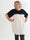 Spencer - Elastisk tofarvet plus size tunikakjole med flagermusærmer