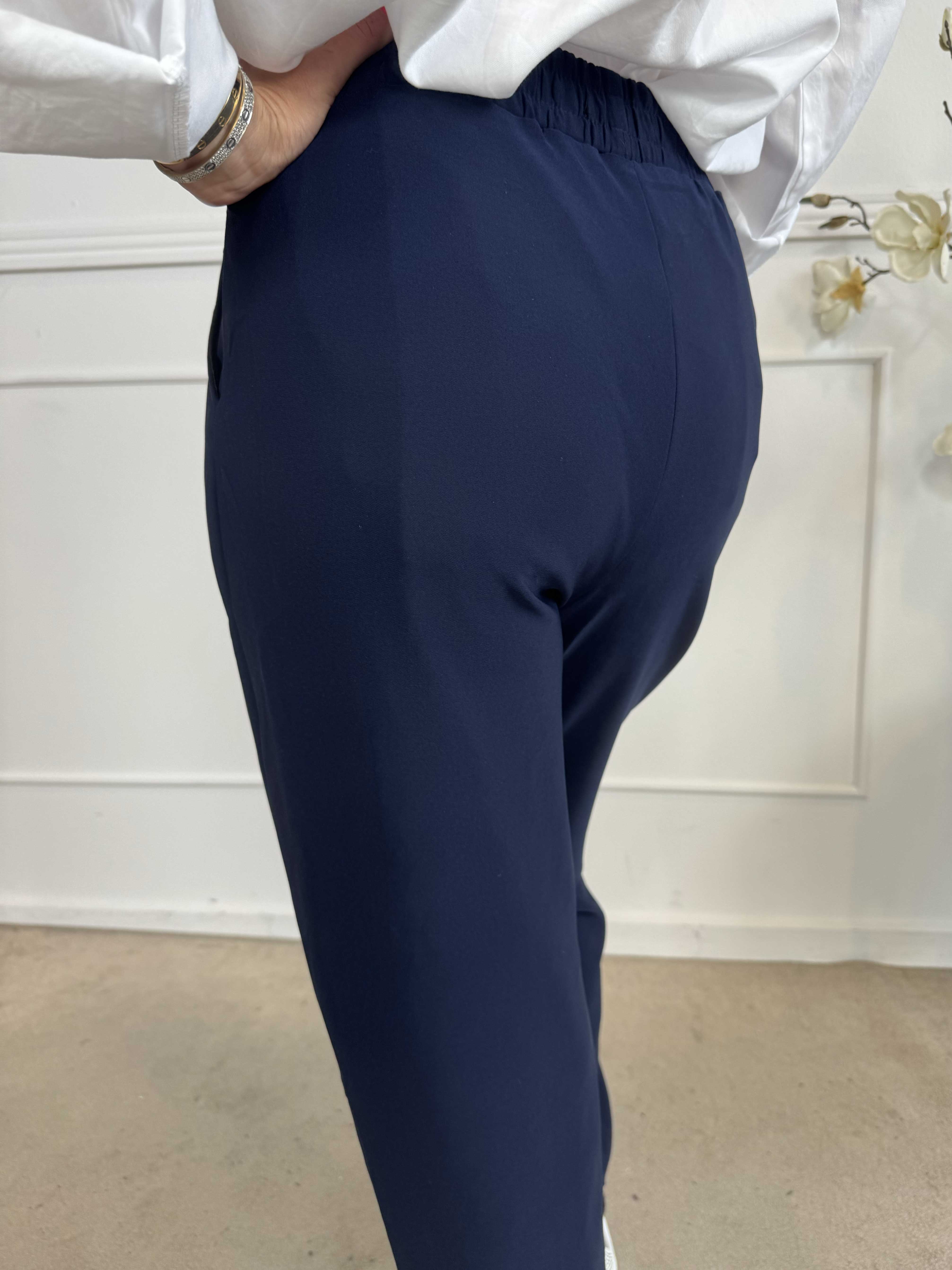 Andjela - Joggingbukser med elastikkant