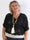 Siri - Hæklet plus size cardigan i bomuld med fint hulmønster