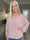 Destiny Plain - Bluse i chiffon med flagermusærmer