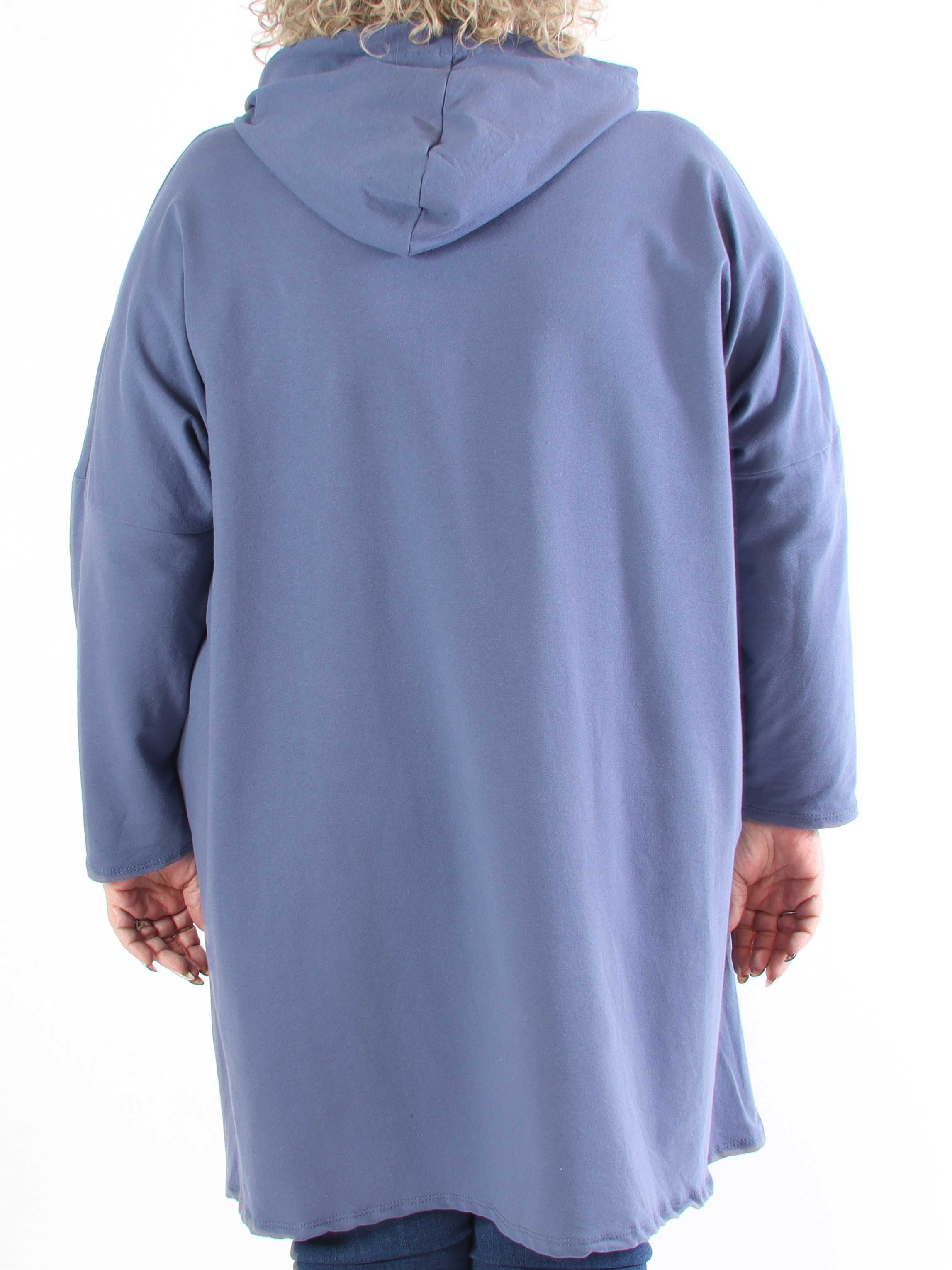 Vogue Hoodie - Plus size hoodie kjole med similisten