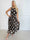 Hallie - Elegant stretchy kjole i mesh med prikker