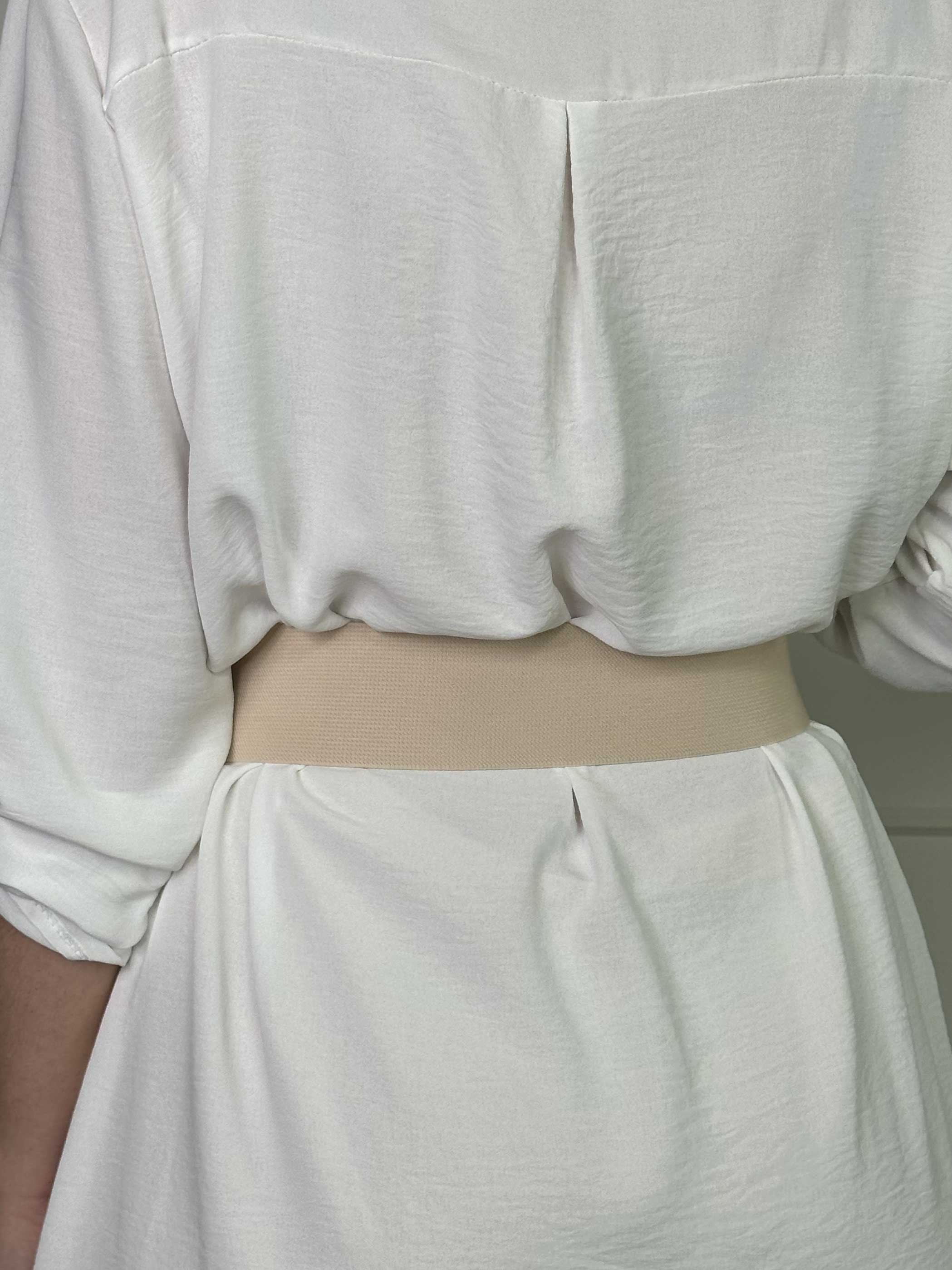 Isla - Taljebælte med elastik og guldspænde