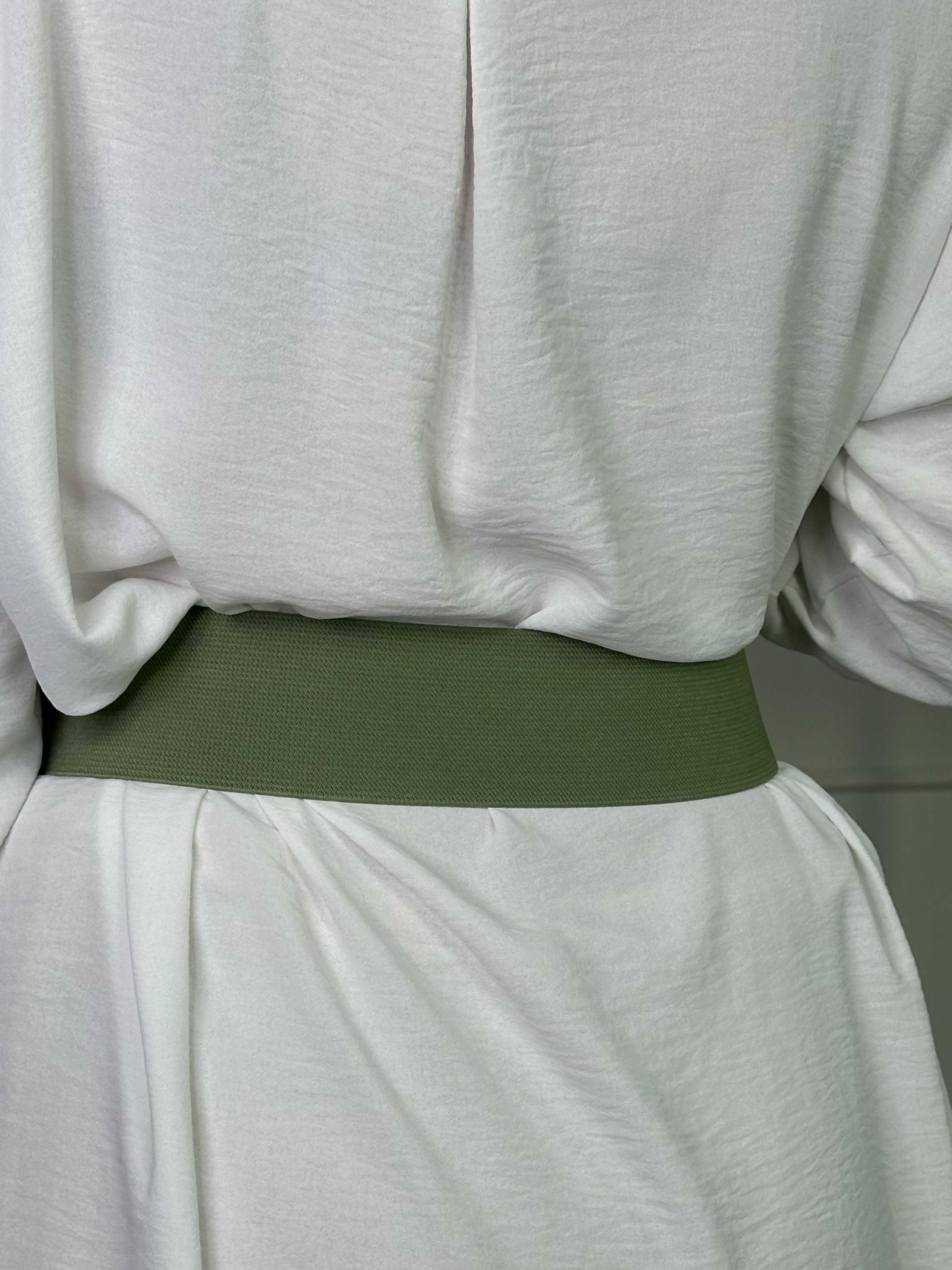 Isla - Taljebælte med elastik og guldspænde