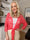 Jen - Kort blondecardigan med mulighed for knude foran