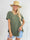Juna - Let og luftig plisseret plus size T-shirt i en viskoseblanding