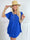Juna - Let og luftig plisseret plus size T-shirt i en viskoseblanding