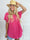 Juna - Let og luftig plisseret plus size T-shirt i en viskoseblanding