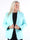 Kaisa - Farvet stilren blazer med knapper
