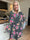 Kenya Fleur - Kjole med et let blomstret chiffonstykke