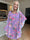Kenya Fleur - Kjole med et let blomstret chiffonstykke
