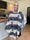 Kenya Pattern - Kjole med et let mønstret chiffonstykke