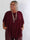 Kenya Shirt - Elegant plus size bluse med let chiffonlag og rund udskæring