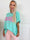 Leni - Oversized t-shirt med SOHO New York stående på brystet