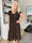 Liza - Plus size kjole i blød, transparent blonde med en fin flæsedetalje foran