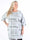 Lora - Plus size t-shirt kjole med tekst