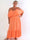 Luciana - Elegant lang plus size kjole i viskoseblanding med åbne skuldre