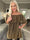 Maily - Off shoulder bluse med glimmertråde