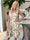 Maj Butterfly - Elastisk sommerkjole i a-facon med sommerfugleprint