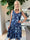 Maj Butterfly - Elastisk sommerkjole i a-facon med sommerfugleprint