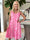 Maj Butterfly - Elastisk sommerkjole i a-facon med sommerfugleprint
