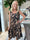 Maj Butterfly - Elastisk sommerkjole i a-facon med sommerfugleprint