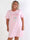 Meriam - Plus size t-shirtkjole med et cool, amerikansk inspireret print