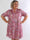 Milano Bouquet Midi - Plus size kjole med smukt blomsterprint og diskret guldglimmer