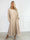 Nancy Long Sleeve - Lang kjole med plisseringer og lommer