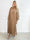 Nancy Long Sleeve - Lang kjole med plisseringer og lommer