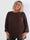 Nancy Shirt L/S - Sød plus size bluse med plisseringer