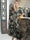 Pams Camo - Lang elastisk kjole i camouflageprint