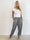 Pams Pattern Harem Pants - Elastiske bukser med smock i taljen