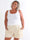Pams Broderie Shorts - Højtaljede plus size shorts i broderie anglaise