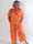 Pams Butterfly Jumpsuit - Elastisk plus size buksedragt i sommerfugleprint