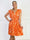 Pams Butterfly Sleeveless Short - Elastisk kjole med sommerfugleprint og smock i livet