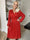 Pams Glitter Midi L/S - Smuk kjole med smock og pailletter
