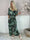 Pams Jumpsuit - Elastisk buksedragt med bladmønster