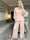 Pams Lace Pants - Løse elastiske blondebukser
