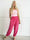 Pams Plain Harem Pants - Elastiske bukser med smock i taljen