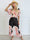 Pams Peony Jumpsuit - Elastisk buksedragt med blomstermotiver
