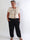 Pams Plain Harem Pants - Elastiske plus size bukser med smock i taljen