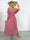Pams Plain - Elastisk kjole med smock