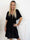 Pams Plain Short - Elastisk kjole med smock i taljen