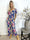 Pams Spring Jumpsuit O/B - Blomstret elastisk buksedragt