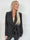 Pernille - Elegant blazer med bindebånd i siden